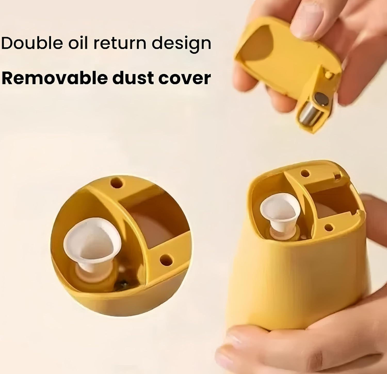 3 Set Olive Oil Dispenser, 500Ml Kitchen Oil and Vinegar Soy Sauce Dispenser Bottle,Auto Flip Non-Drip Oil Container,Wide Opening Cruet with Pourer Easily Refill and Clean image number 1