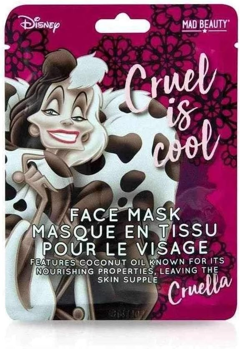 Disney Villains Sheet Face Mask Set image number 5