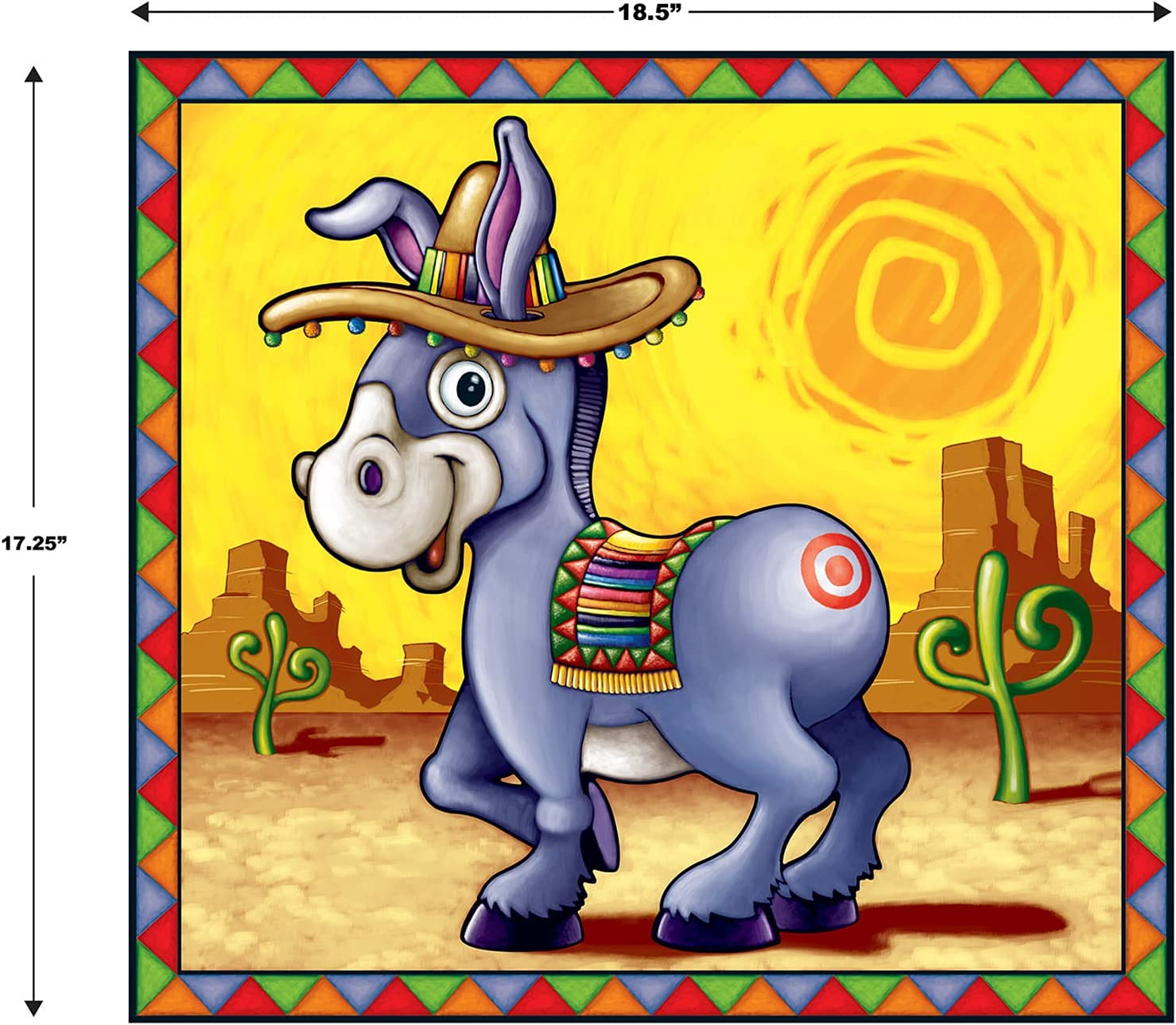 Donkey Game Party Accessory Pack of 6 image number 1