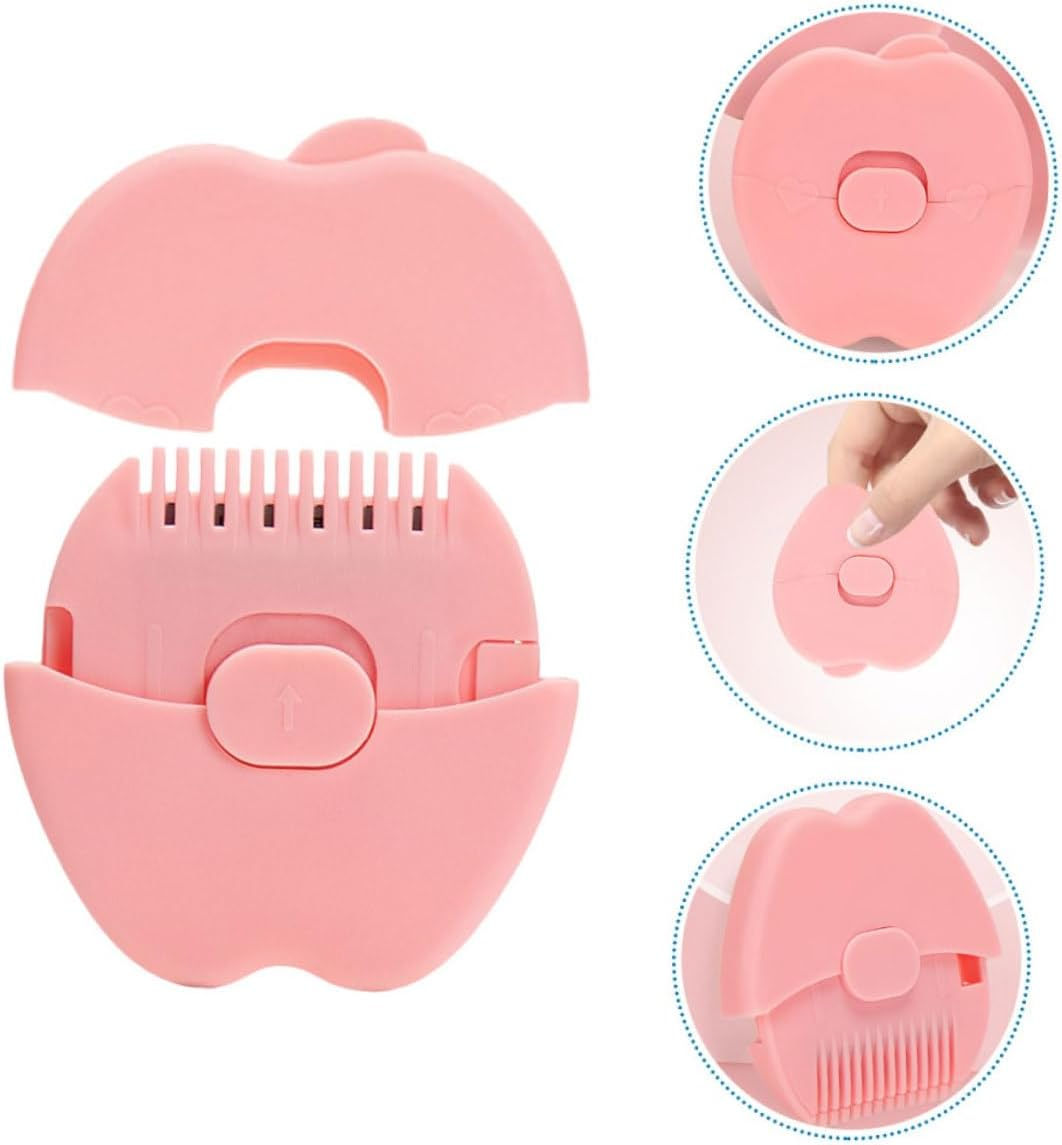 Healeved 2-In-1 Hair Razor Comb for Boys and Girls Baby Haircut Trimmer Protective Design Portable Hair Cutter for Safe Styling for Infants and Toddlers image number 1