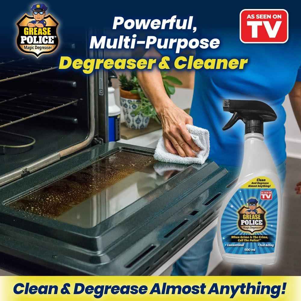 Grease Police Powerful, Multi-Purpose Degreaser and Cleaner for Stubborn Grease and Dirt &ndash; 500Ml image number 2