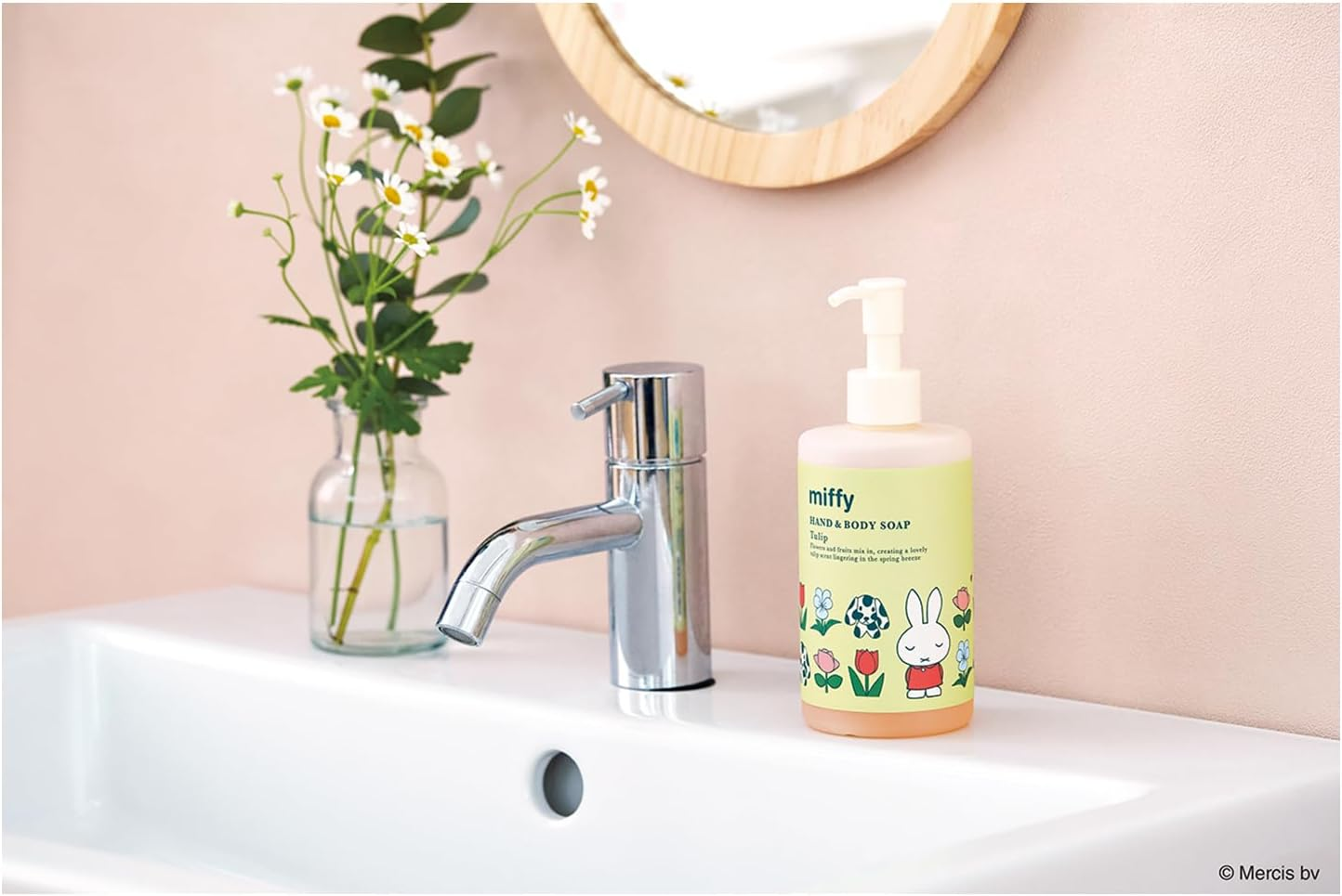 Miffy Oil in Hand & Body Soap Tulip 10.1 Fl Oz (300 Ml) Liquid Multi Soap image number 1