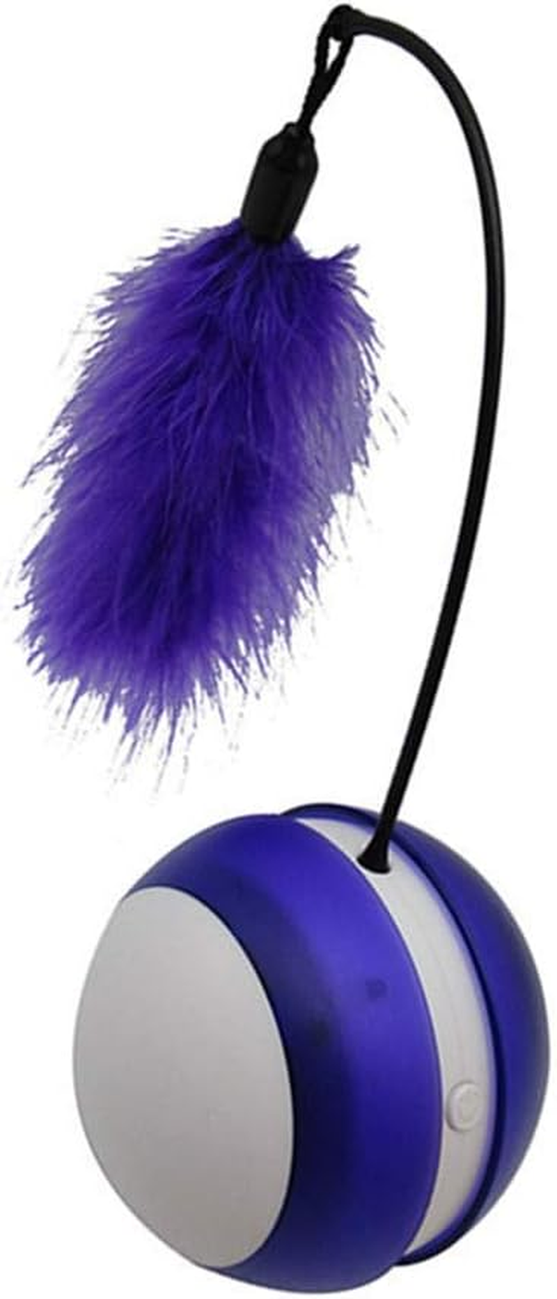 Wicked Ball Pet Toy Wicked Ball Kitten Toys Catch Me Dog Toy Interactive Cat Toy Kitten Toys for Indoor Cats Cat Toys for Indoor Cats Interactive Whitepurple image number 1