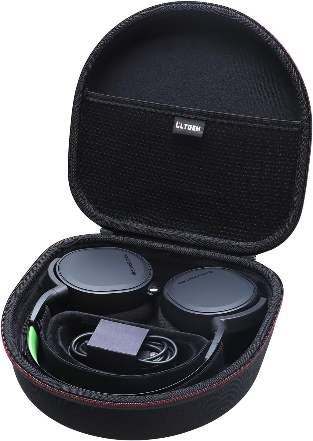 LTGEM Hard Travel Carrying Case for Steelseries Arctis Nova Pro / 7 / 7X / 7X+ / 7P/ 1/3 / 4/5 / 5X / 5P / 1P / Prime / 9X Wireless Multi-System Gaming Headset, Case Only image number 3