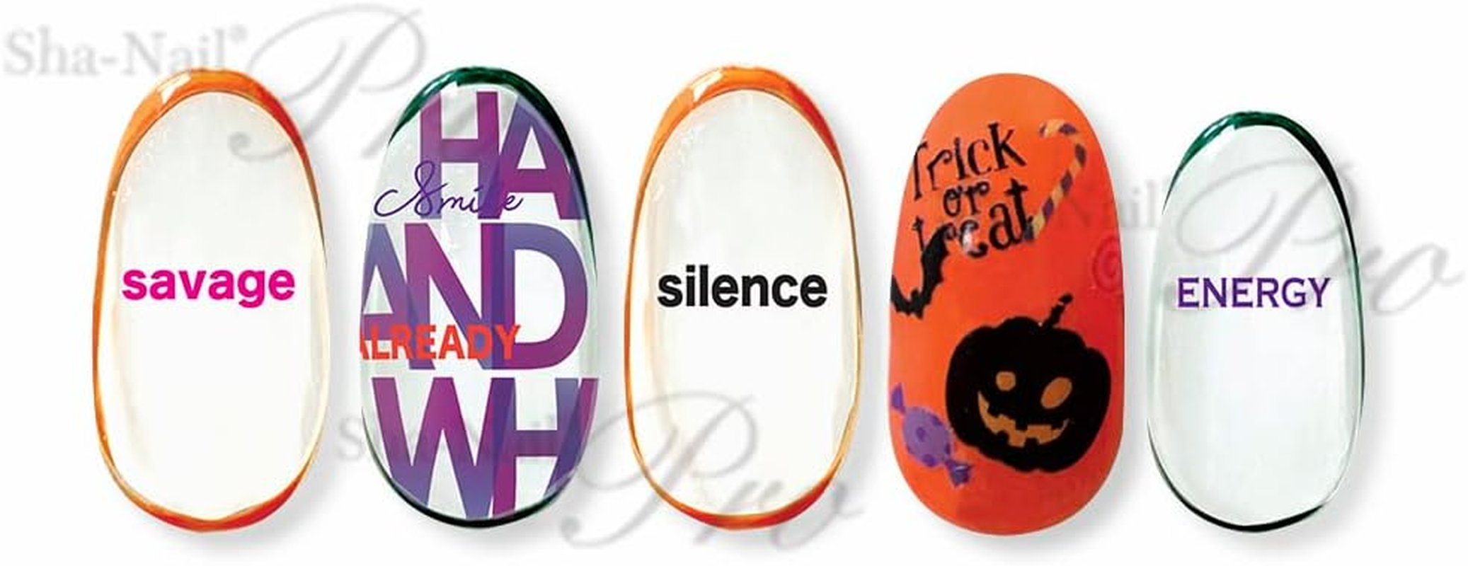 Sha-Nail Pro Gradation Font Orange Miracle image number 4