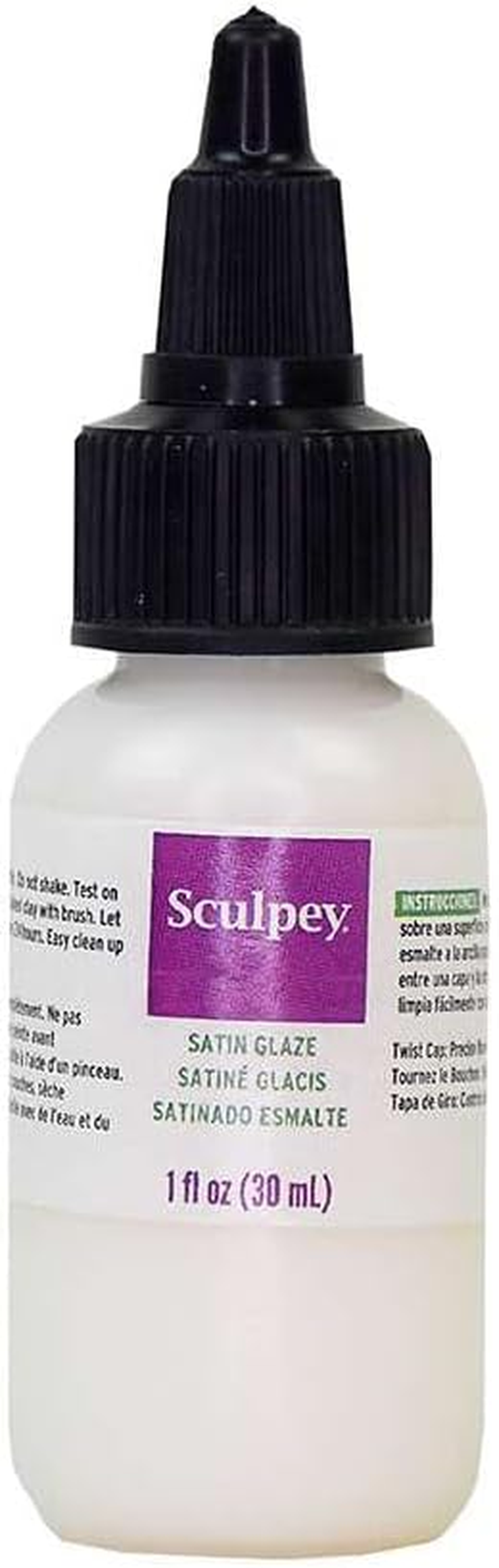 Sculpey Polyform 456560 Satin, Glaze, 1-Ounce image number 5