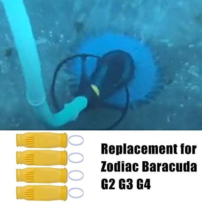 Wadoy W69698 Pool Cleaner Diaphragm Heavy Duty for Zodiac Baracuda G3 G4 with Retaining Ring W81600 (2 Packs Parts) image number 2