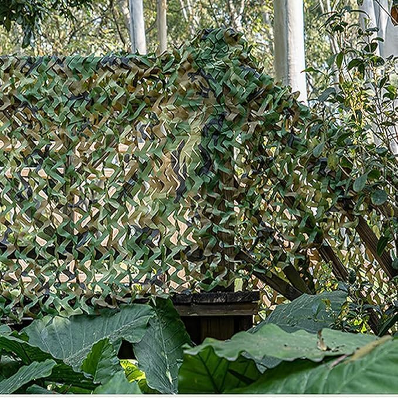 FUNNTY Camo Netting Camouflage Netting 1.5X4M,Bulk Roll Mesh Netting Camouflage Net for Hunting Decoration Sunshade,Farm Factory Shelter Car Concealment