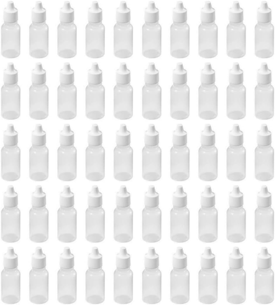 Squeezable Dropper Bottle 20Ml Plastic Empty Liquid Dropper Essential Oil Container 50PCS Empty Liquid image number 2