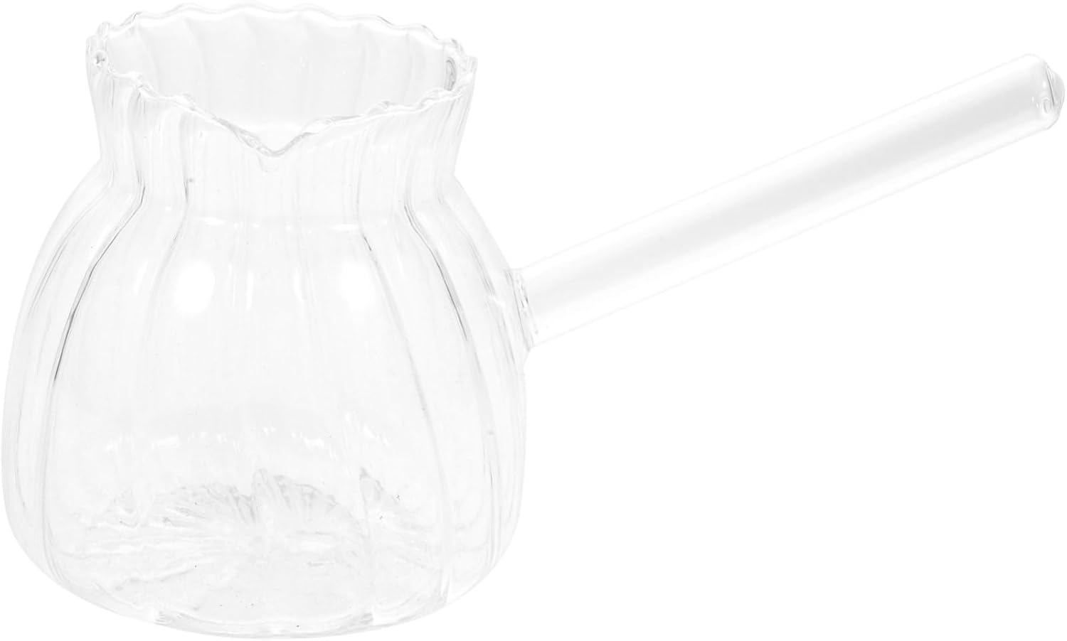 IMIKEYA Milk Cup Turkish Coffee Maker Tea Milk Espresso Creamer Housewarming Butter Melting Pot Beverage Serveware Coffee Pitcher Mug Milk Frother Cup Pull Flower Cup Vintage Glass image number 4