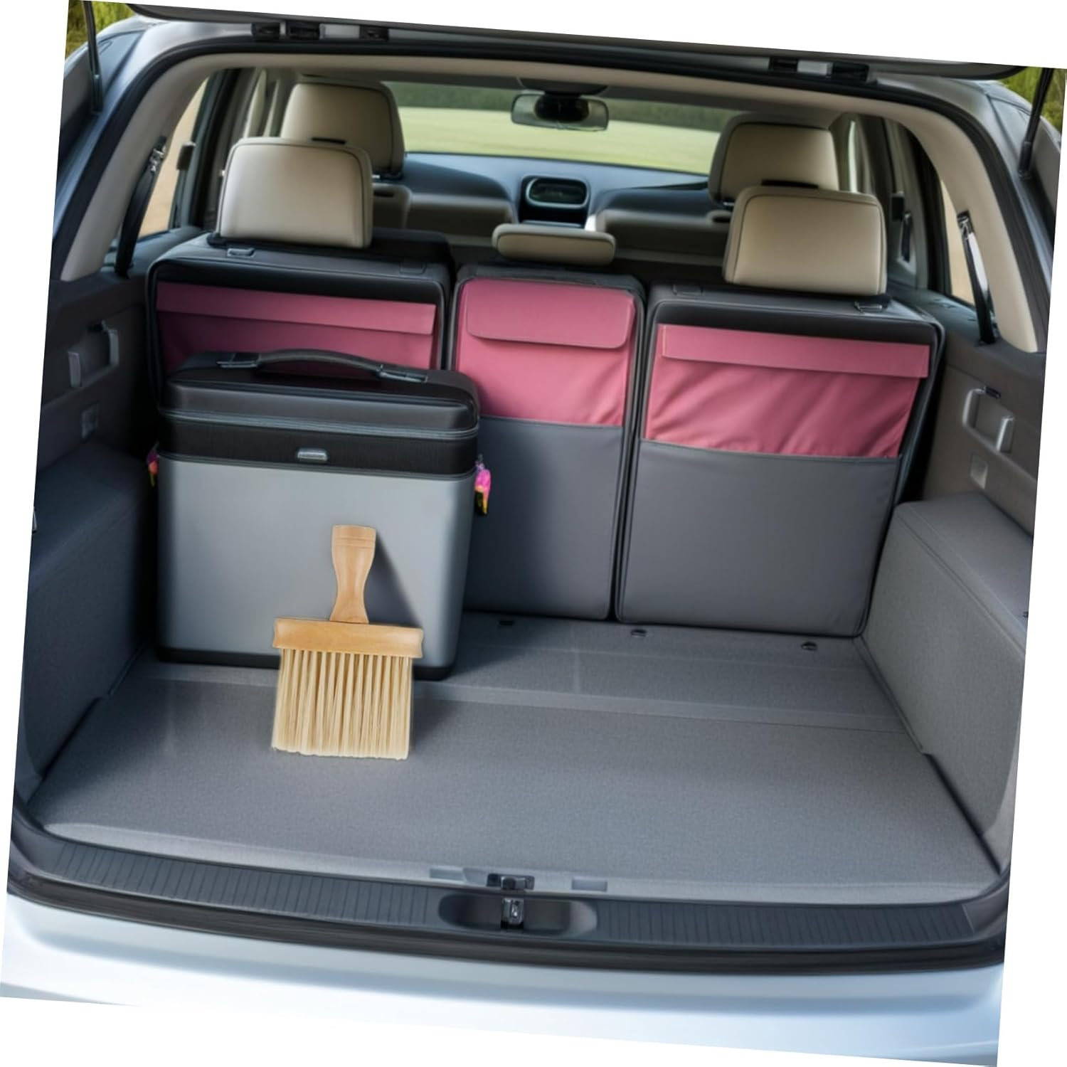 KAILIKETIY 3Pcs Car Air Vent Cleaning Brushes Soft Bristles Multi-Functional Detailing Tool for Automotive Interior Air Conditioner Outlet Dust Remover Flexible Compact Design image number 1