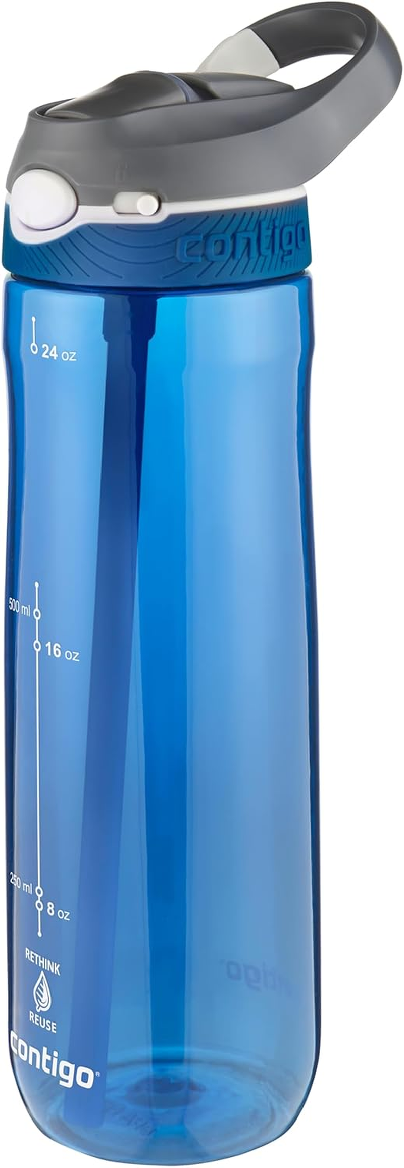 Contigo Cortland Autoseal Water Bottle | Large 720Ml BPA Free Drinking Bottle | Sports Flask | Leakproof Drink Bottle | Ideal for School, Gym, Bike, Running, Hiking image number 3