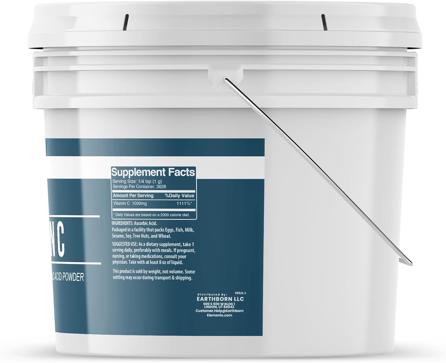Earthborn Elements Vitamin C Powder (1 Gallon)
