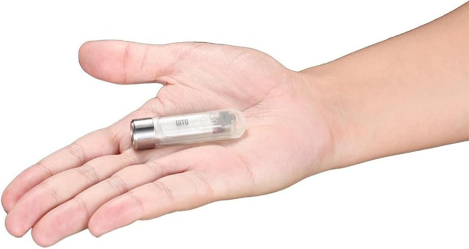 NITECORE TIKI-GITD Glow in the Dark Torch for Outdoors and Camping, 300 Lumens, Grey/Green image number 4