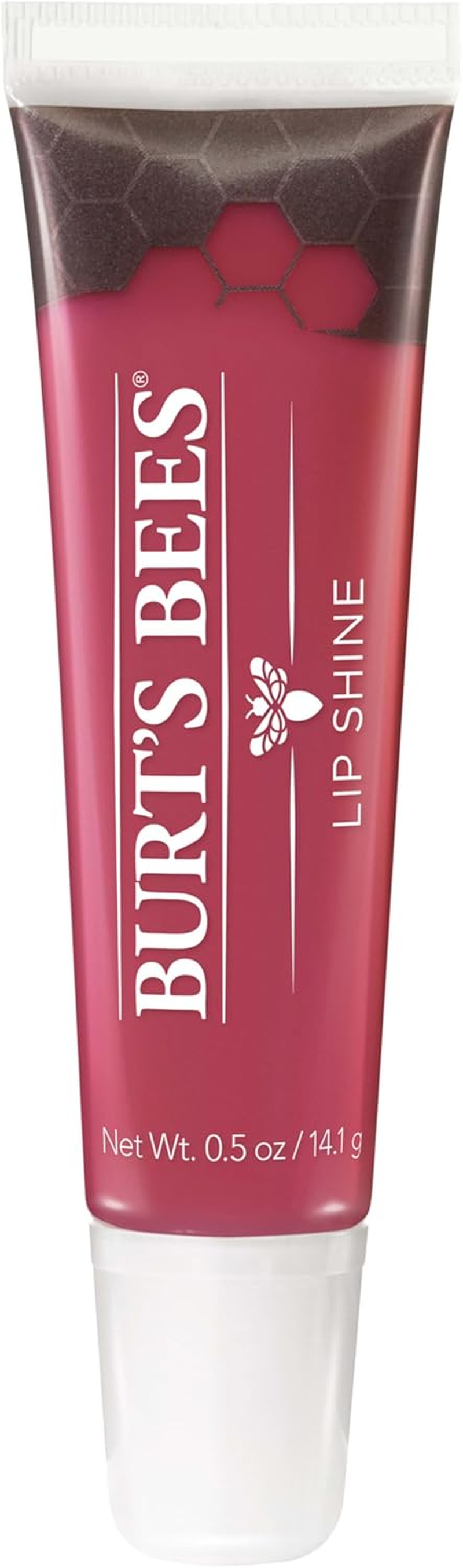 Burt'S Bees 100% Natural Moisturizing Lip Shine, Pucker, 1 Tube - 1 Count (Pack Of 1), Pucker