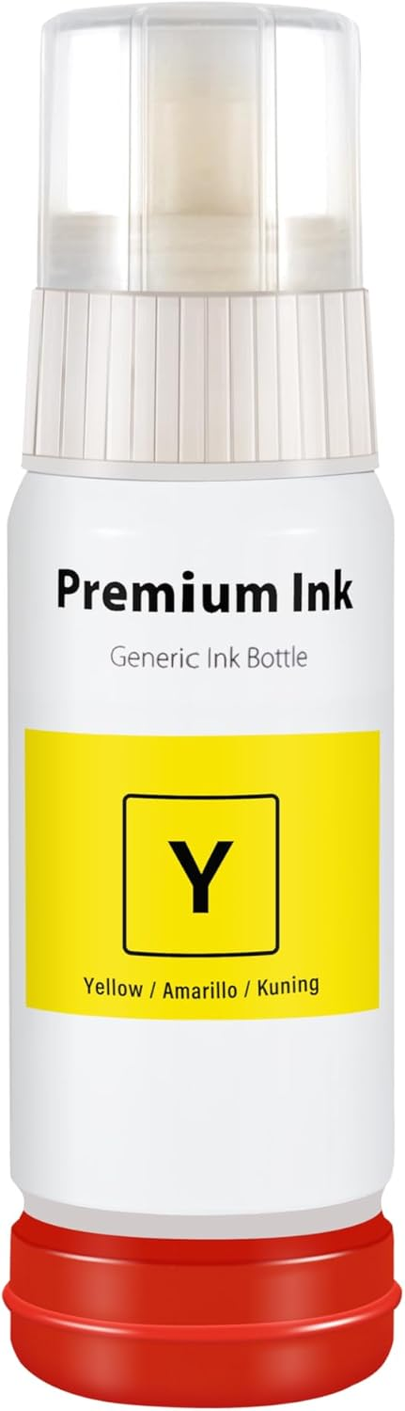552 T552 Ink Refill Bottles Replacement for Epson 552 T552 T552920 Used for Epson Ecotank Photo ET-8550 ET-8500 Printers (1Black, 1Photo Black, 1Cyan, 1Magenta, 1Yellow, 1Gray, 6-Pack 600ML Dye Ink) image number 2