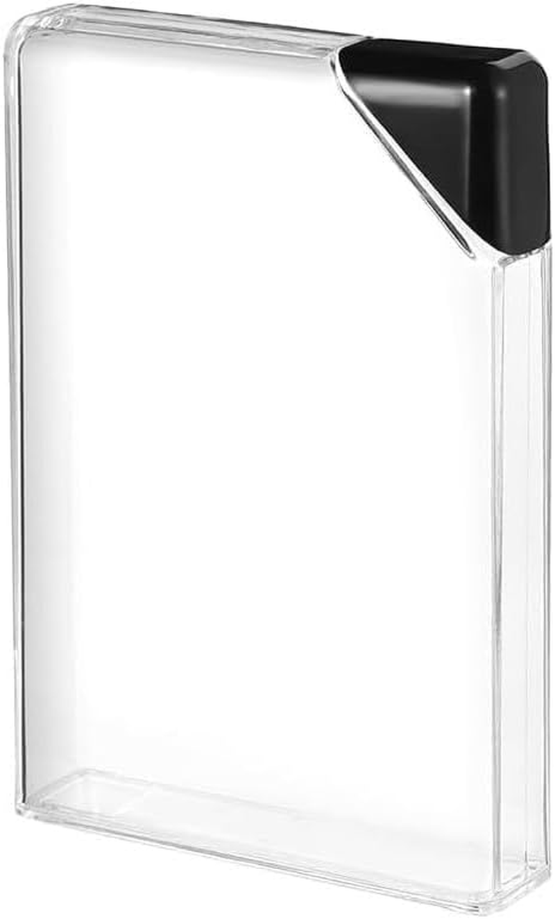 Flask Transparent Flat Water Bottle - Stylish Memo Bottle for Sports, Slim Paper Design, Clear Juice Container image number 4
