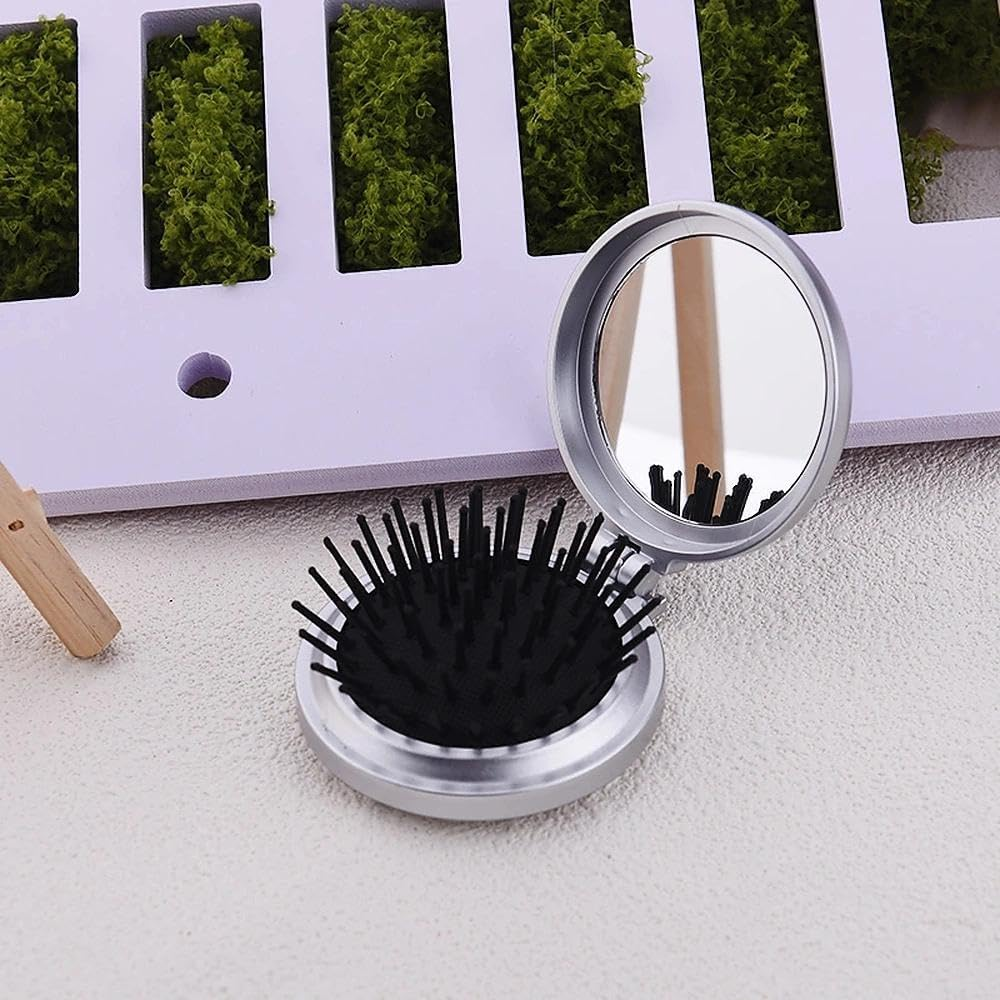 Inspirational Gifts for Teen Girls Folding Hand Pocket Compact Makeup Mirror with Comb for Daughter Friendship Encouragement Christmas Birthday Gift Sister Niece Motivational Graduation Gift image number 6