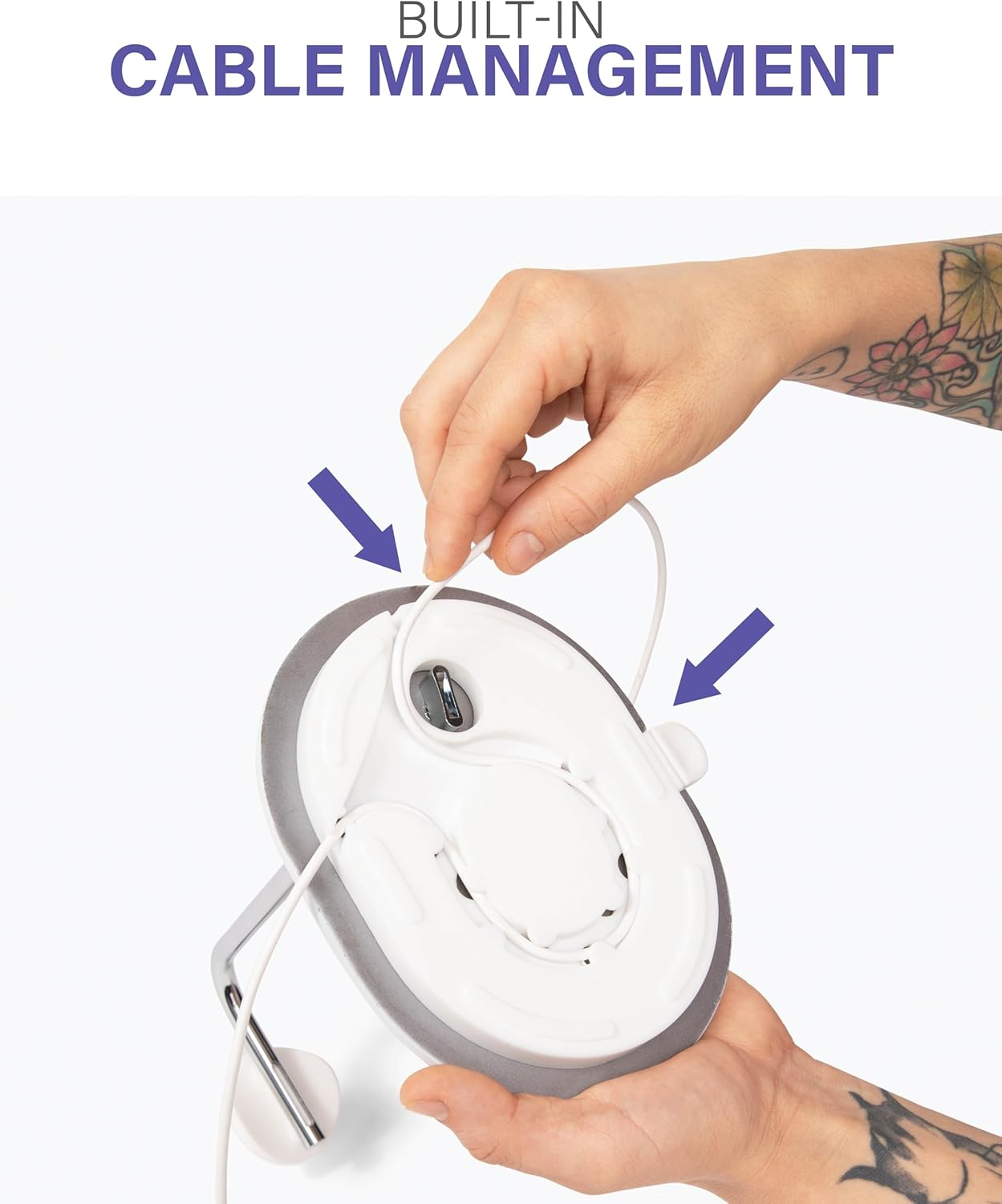 Sanus Headphone Stand Designed for the Sonos Ace Headphones - White