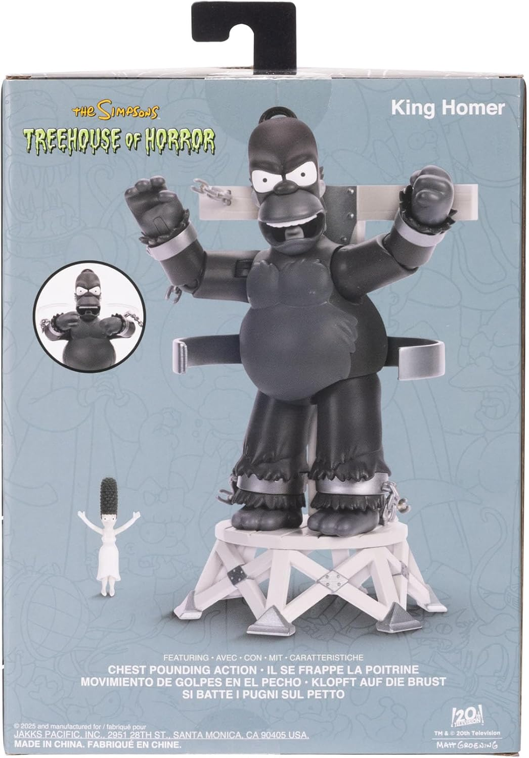 The Simpsons 5" Premium King Homer image number 6