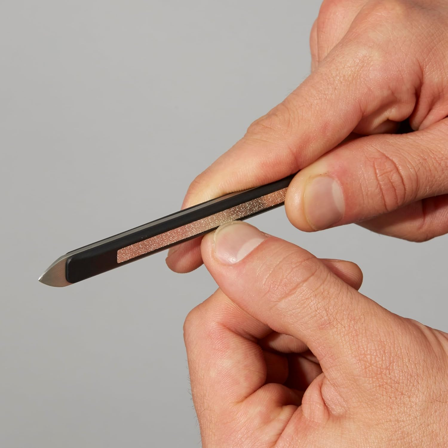 TWEEZERMAN Gear Manicure and Pedicure Care Set for Men, Stainless Steel Gift Set