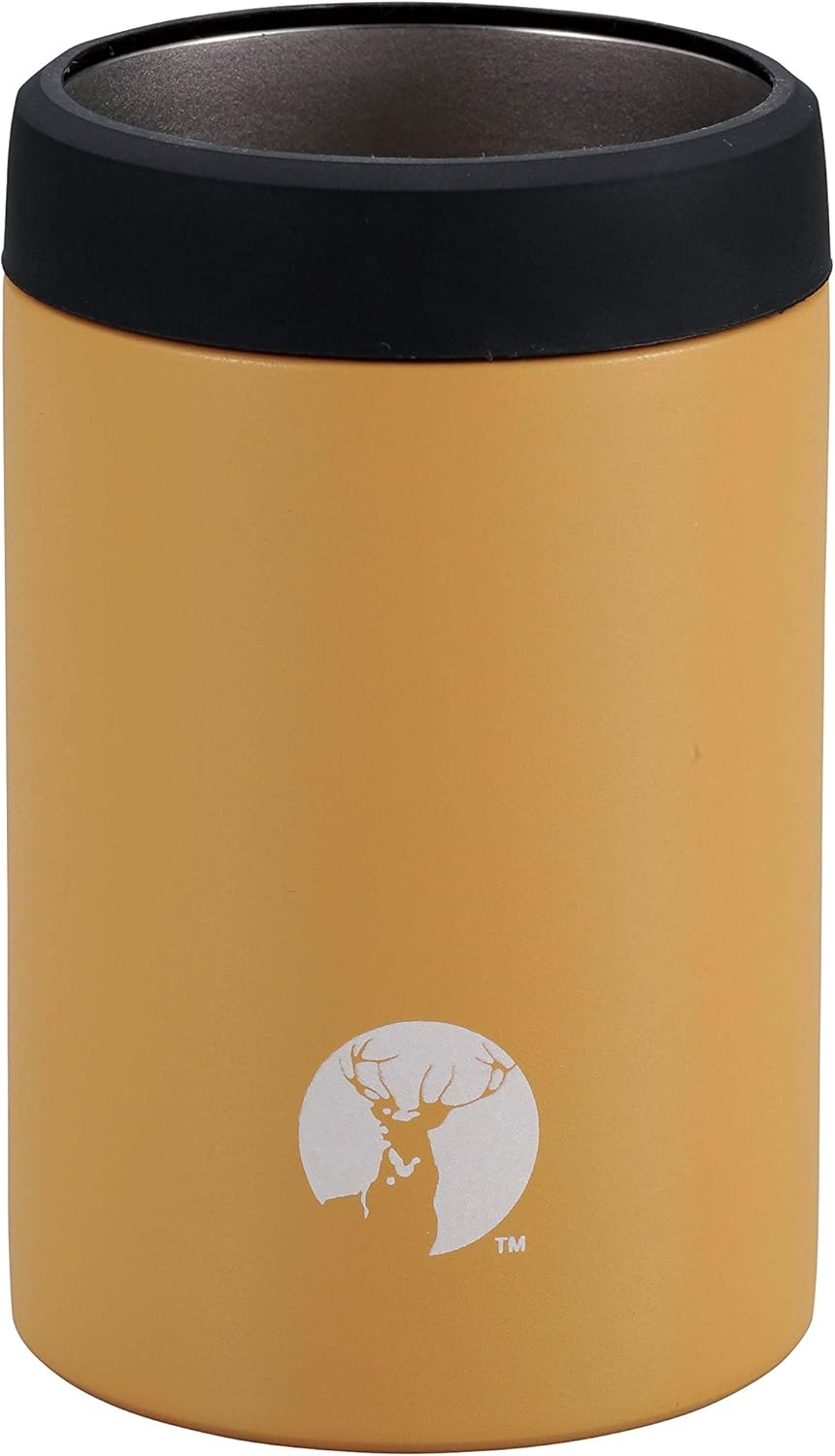 Captain Stag UE-3493 HD Insulated Can Holder for 16.9 Fl Oz (500 Ml) Cans, Black