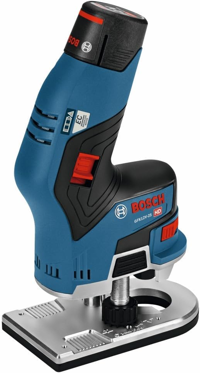 Bosch 12V Max EC Brushless Palm Edge Router (Bare Tool) GKF12V-25N image number 3
