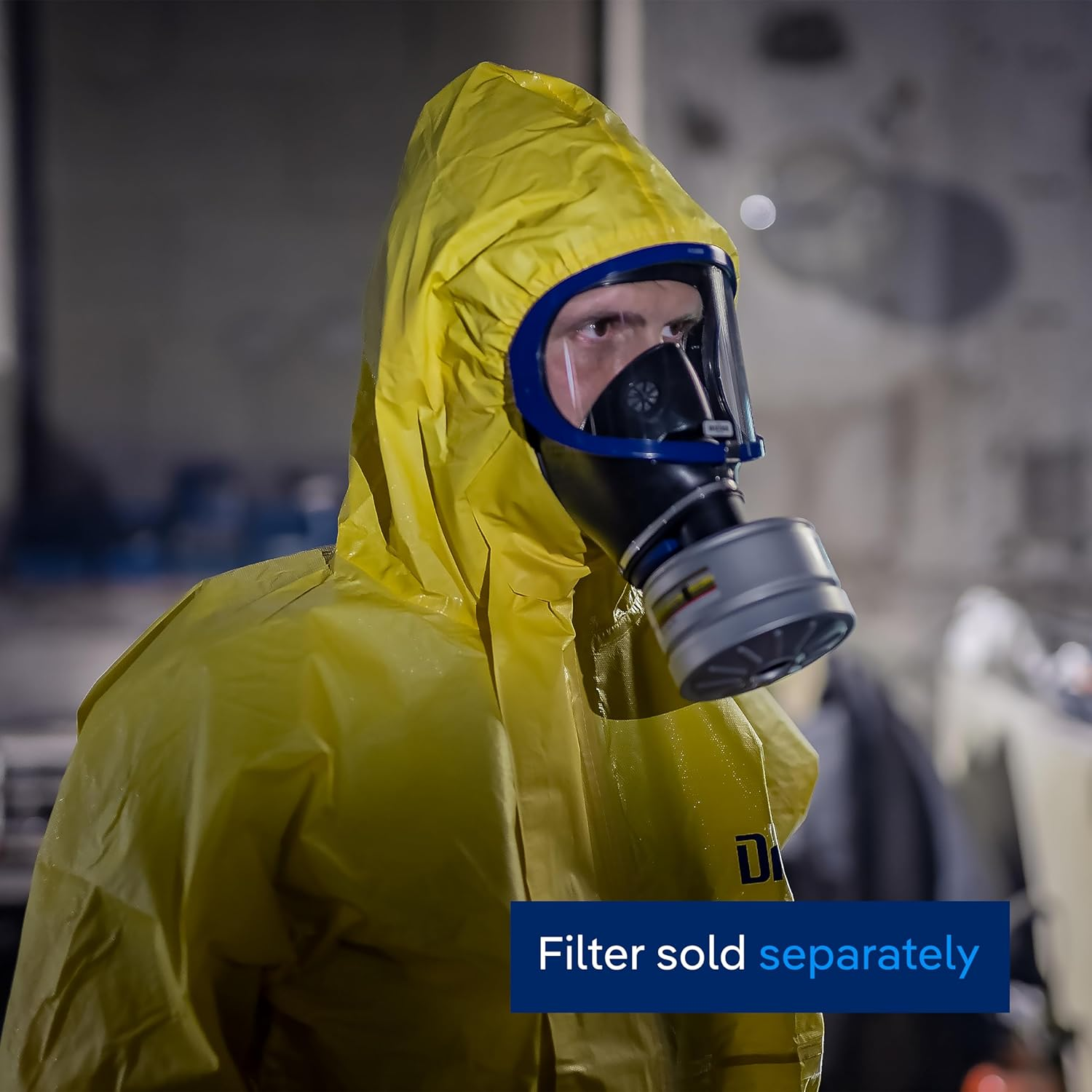 Dr&auml;ger X-Plore&reg; 6300 Quality Full-Face Mask with Standard Thread Rd40 Connection for Personal and Industrial Applications | AS/NZS 1716:2012 Certified | Universal Size image number 3