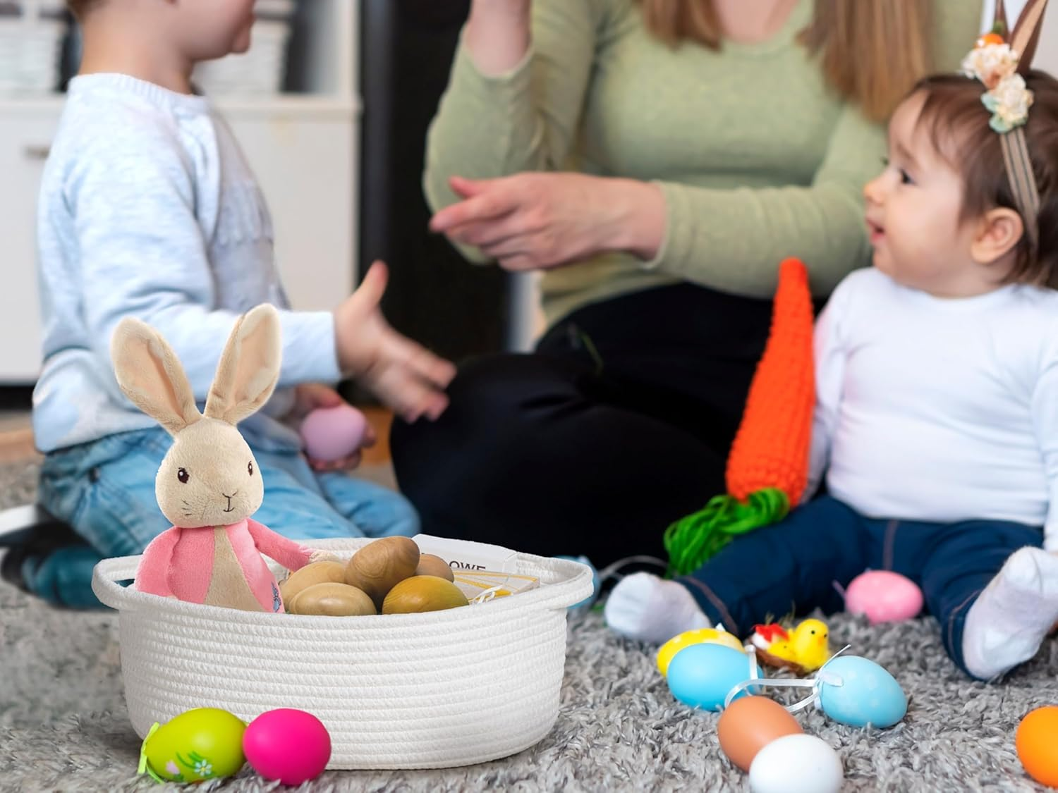 KDM Baby Gift Basket US off White image number 1