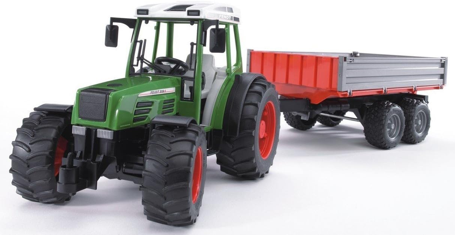 Bruder Fendt 209 S Tractor with Tipping Trailer 1:16 Scale 02104