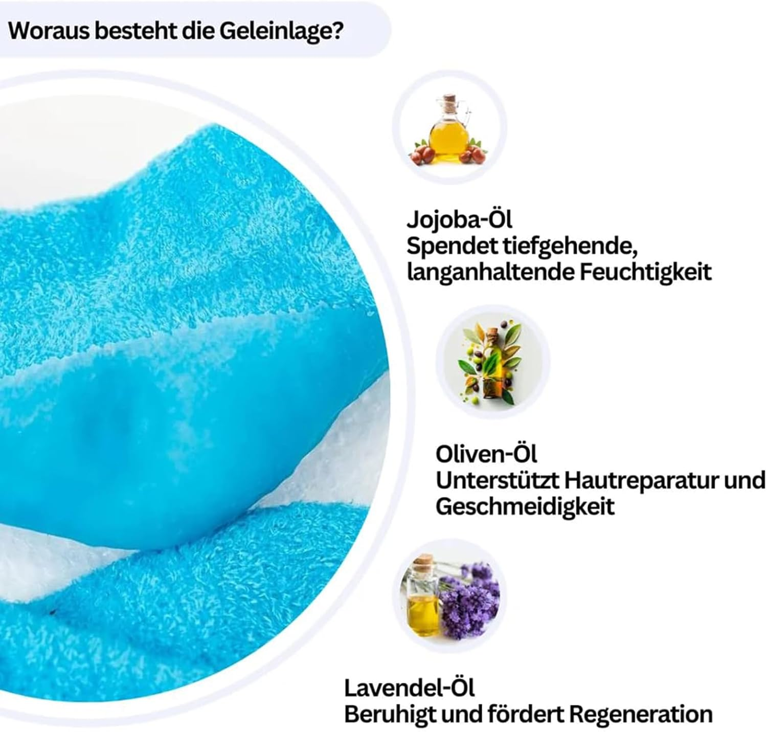 Gel Heel Socks, 2X Soft Heel Socks, Warm Heel Support Pack Wrap for Foot, Moisturizing Fuzzy Sleep Socks for Dry Heels Overnight image number 1