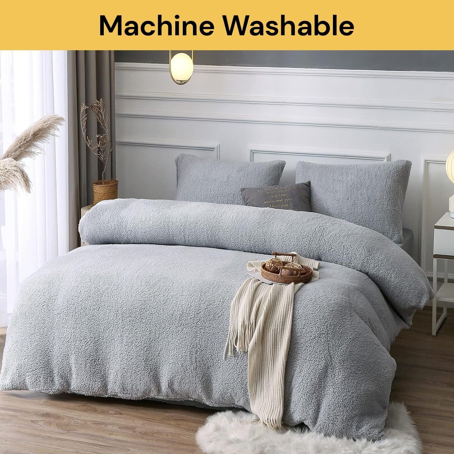 EZONEDEAL Quilt Set, Ultra Soft Microfiber Lightweight Bedding Bedspread Coverlet for All Season with 1 Quilt 2 Pillow Sham, Thermal Quilt Cover Set, Modern Style Coverlet (Peach, Single) image number 6