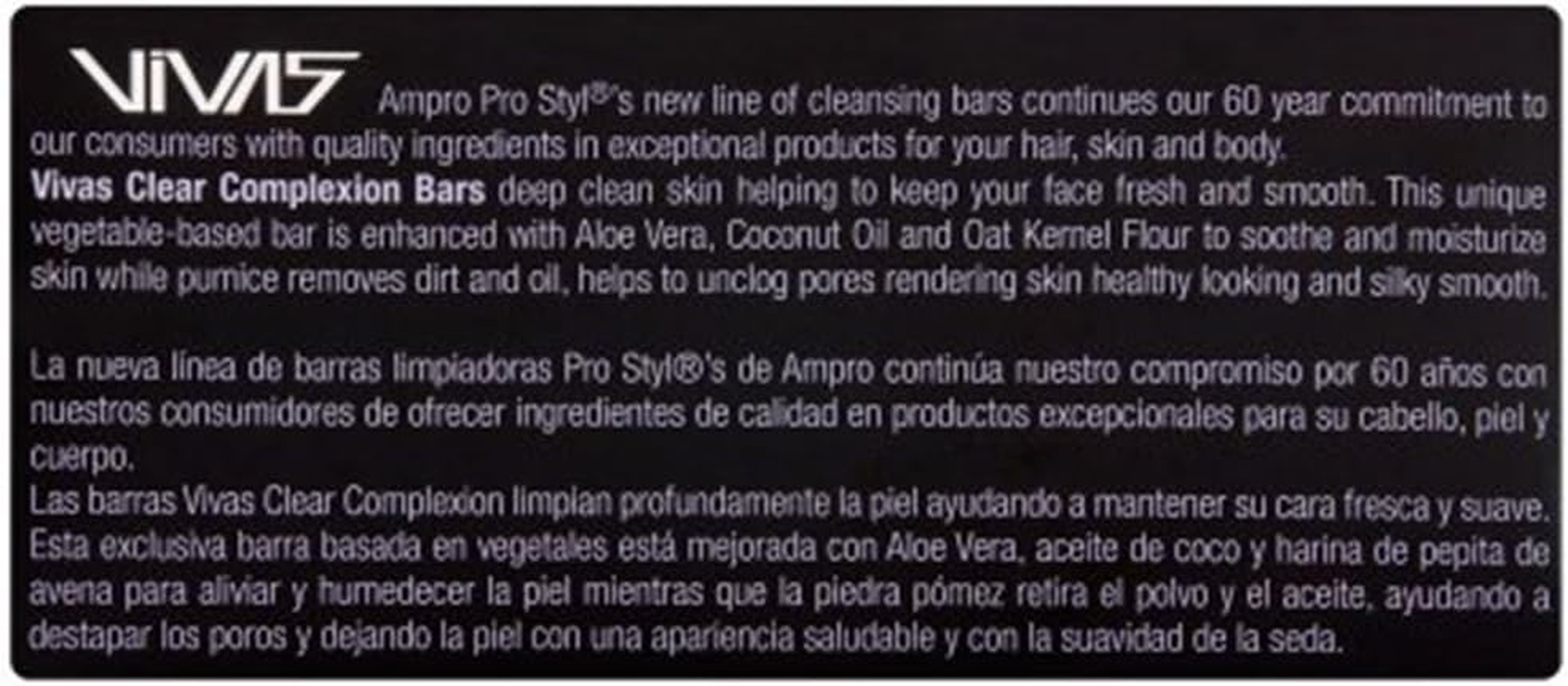 130Ml Ampro Pro Styl - Vivas- Clear Complexion Bar image number 1