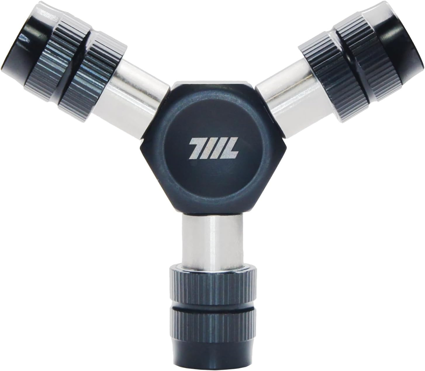 711L EDC Y Driver I Three Way 1/4 Inch Hex Bit Driver I Y Type Hex Wrench I Compact Motorcycle Bicycle Bike Tool - Black