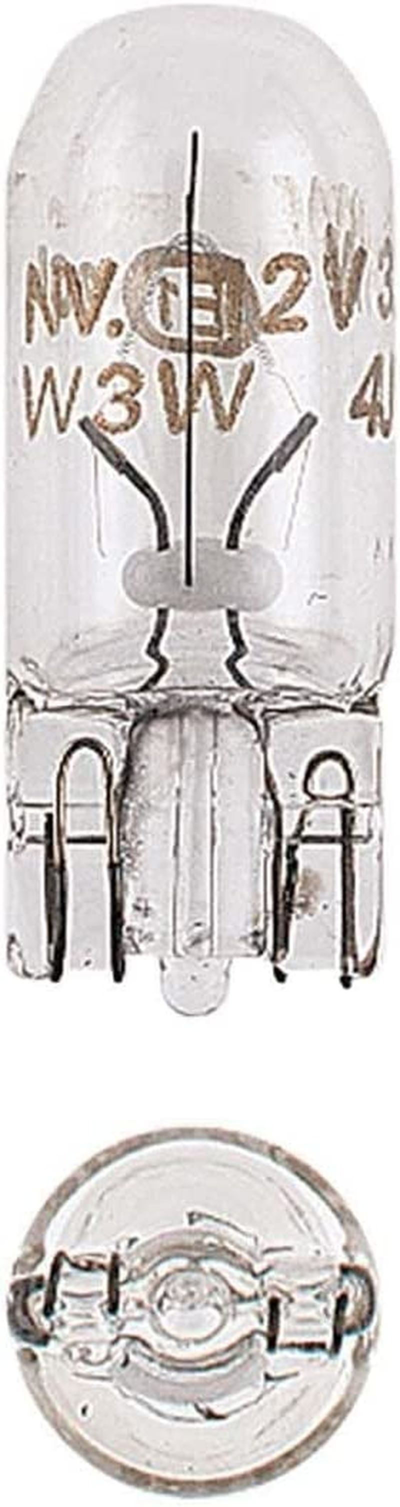 Narva 12V 5W Automotive Light Bulb Wedge Globe 10-Pieces Set