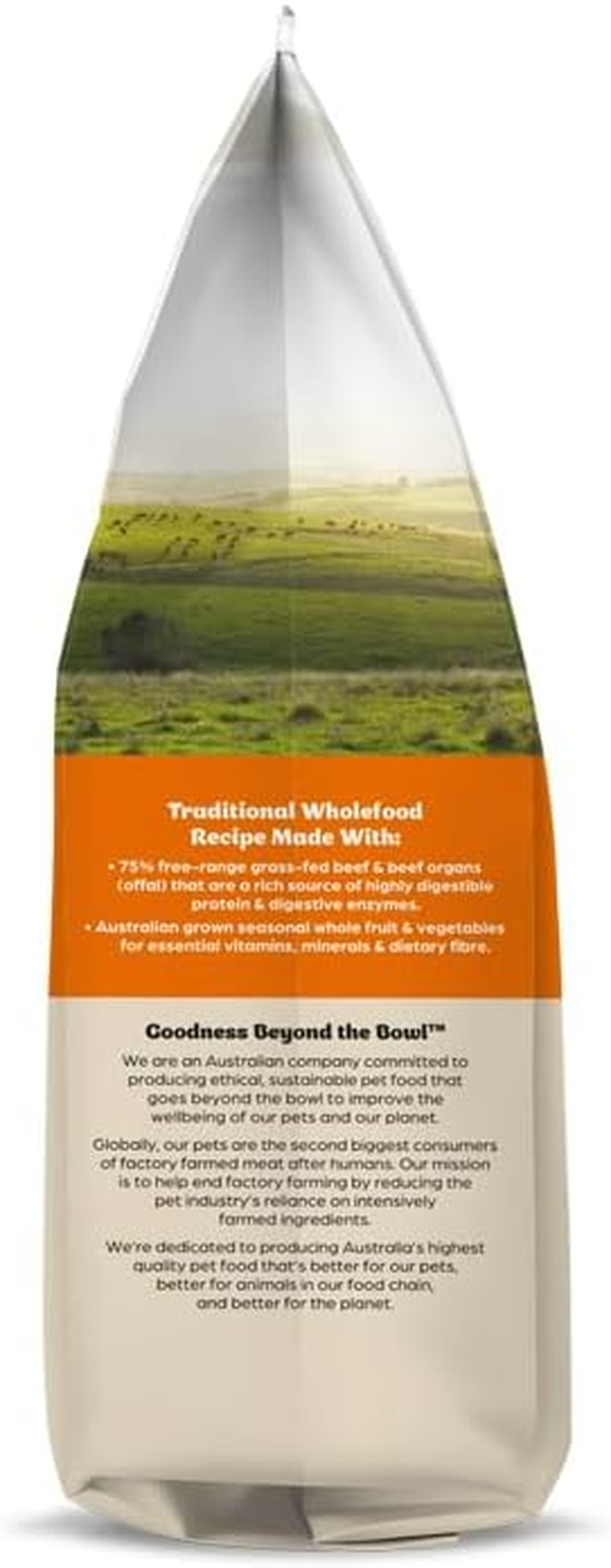 Frontier Pets Freeze-Dried Raw Dog Food &ndash; Beef &ndash; 900G &ndash; All Natural, Gluten Free image number 2