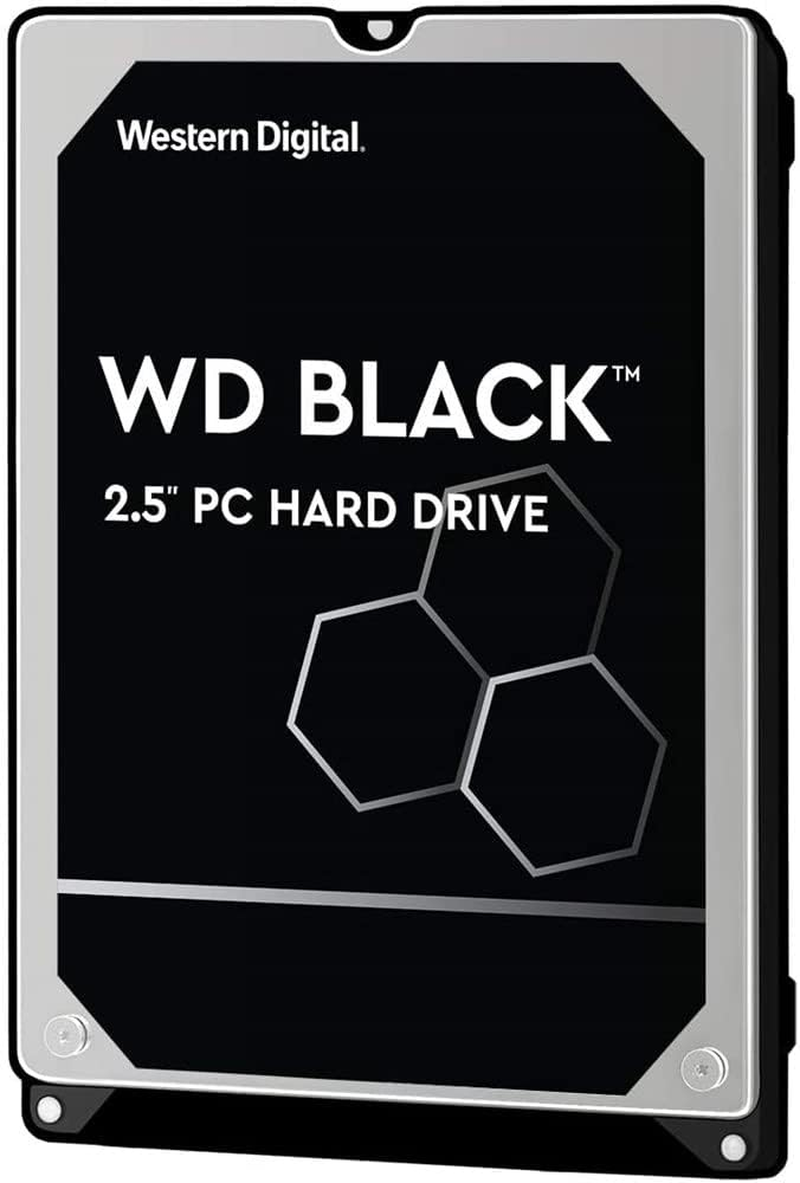 Western Digital 1TB WD Black Performance Mobile Hard Drive - 7200 RPM Class, SATA 6 Gb/S, 64 MB Cache, 2.5" - WD10SPSX