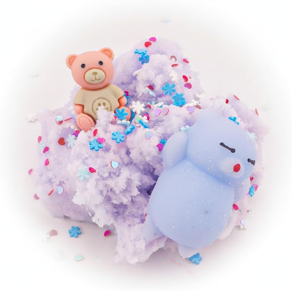 HUPPI BB Slime Kit Colour Changing Sweet Treat Trio - Scented, Stretchy, Fluffy, No Fuss Slime Set for Kids & Teens image number 2