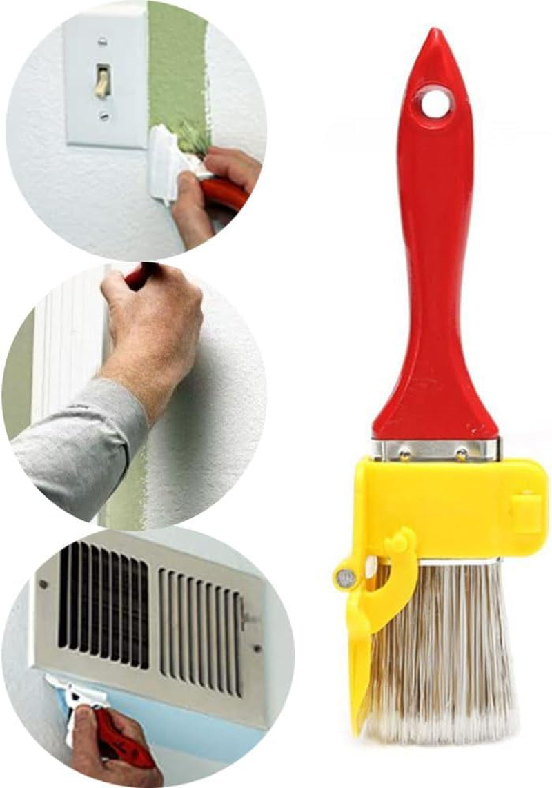 Paint Edger Brush,Brushes,Stain Brush for Stains Varnishes Glues Resins,Paint Edging Tool,Or Home Office Room Wall Ceilings DIY Painting image number 1