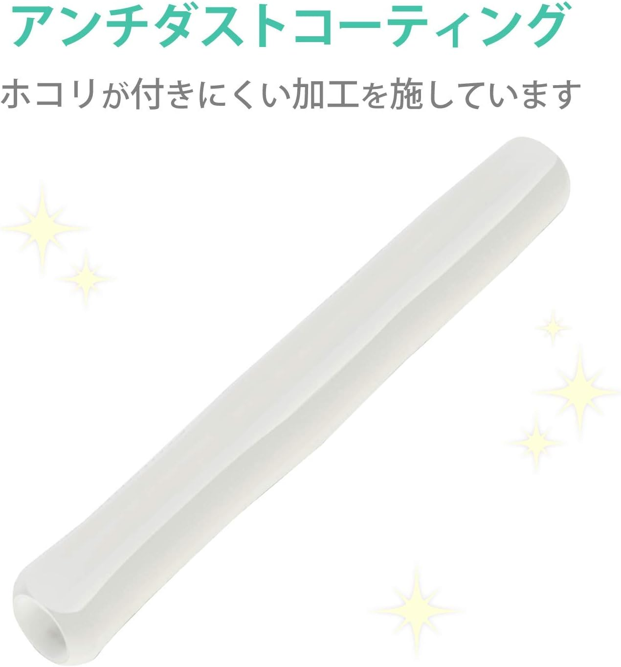 Elecom TB-APE2GFBSCR for Apple Pencil (2Nd Generation), Thick Shaft Type, Wave Grip, Clear image number 3