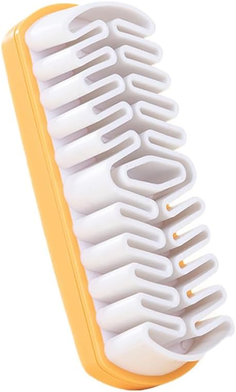 Soft Rubber Suede Shoe Brush Kit for Efficient Cleaning Gentle Eraser Design for Leather Shine Portable Versatile Brush for Suede Shoes Boots Handbags and Furniture (Orange, One Size) image number 1
