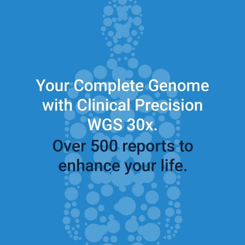 Tellmegen Ultra Genetic Test (Health + Traits + Wellness + Ancestry) Whole Genome Sequencing | over 600 Reports image number 3