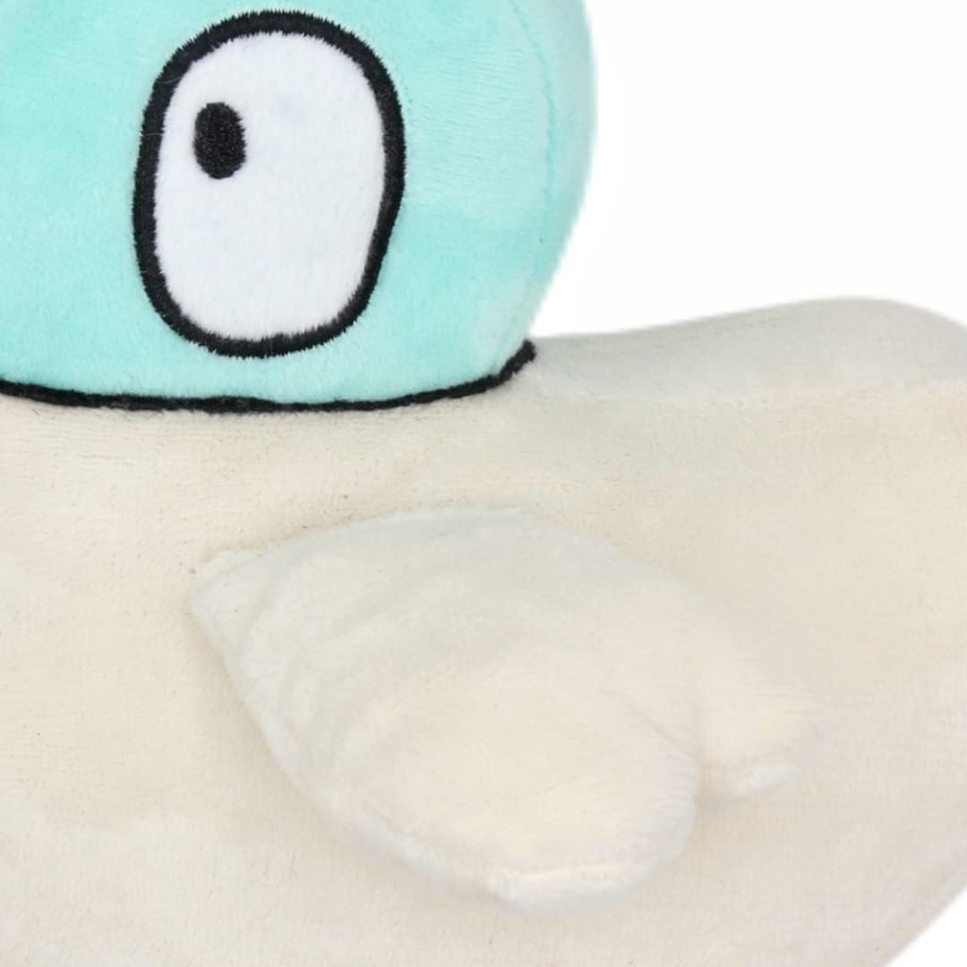 SYUSAMA Cute Sarah and Duck Stuffed Animals Plush Pillow Toy, 7'' Soft Green and White Duck Plush Pillow Animals Dolls for Mother'S Day Birthday Kids Gifts Home Decor, LQM2303093 image number 3