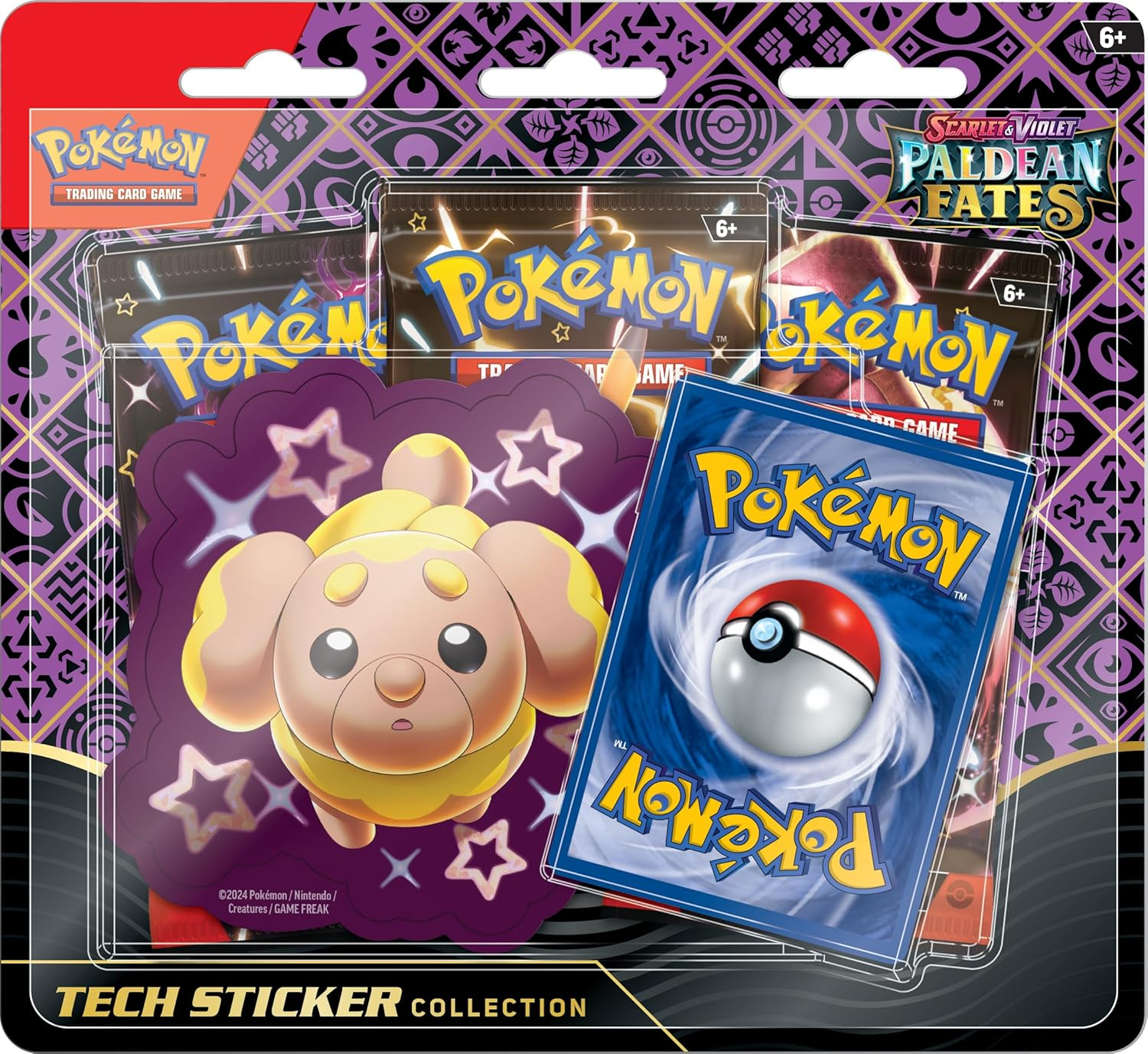 Pokemon Scarlet & Violet 4.5 Paldean Fates Tech Sticker Collection image number 2