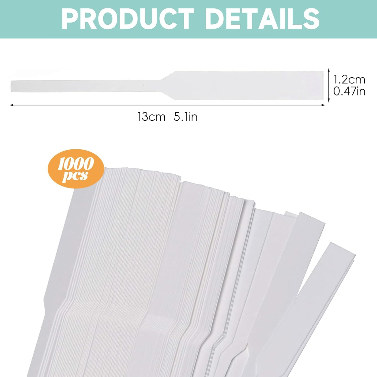 Perfume Test Strips, Fragrance Smelling Strips - Premium White Perfume Paper Strips & Perfume Blotter Cards, Disposable Aromatherapy Scent Tester Strips for Essential Oils (200) image number 4