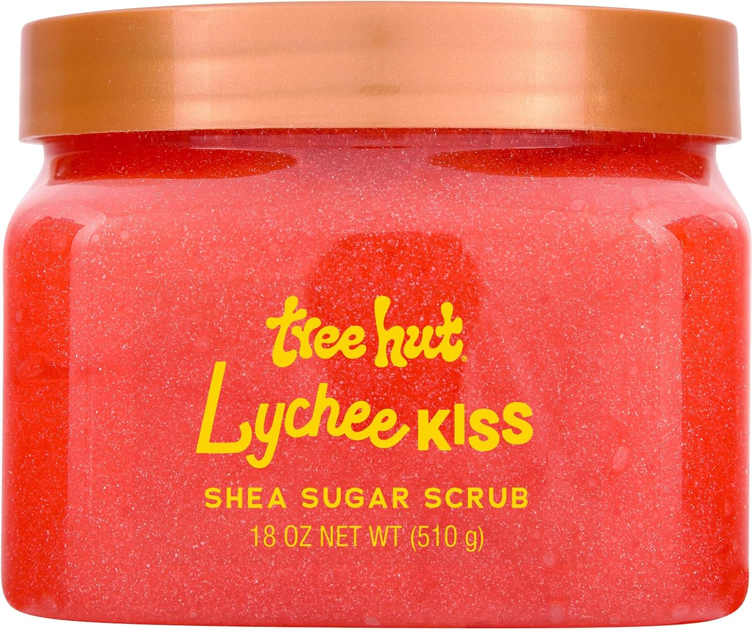 Tree Hut Lychee Kiss Shea Sugar Scrub, Exfoliating, Hydrating & Moisturizing Body Scrub with Shea Butter & Nourishing Essential Oils, Smooth & Soften Skin, 18 Oz image number 5