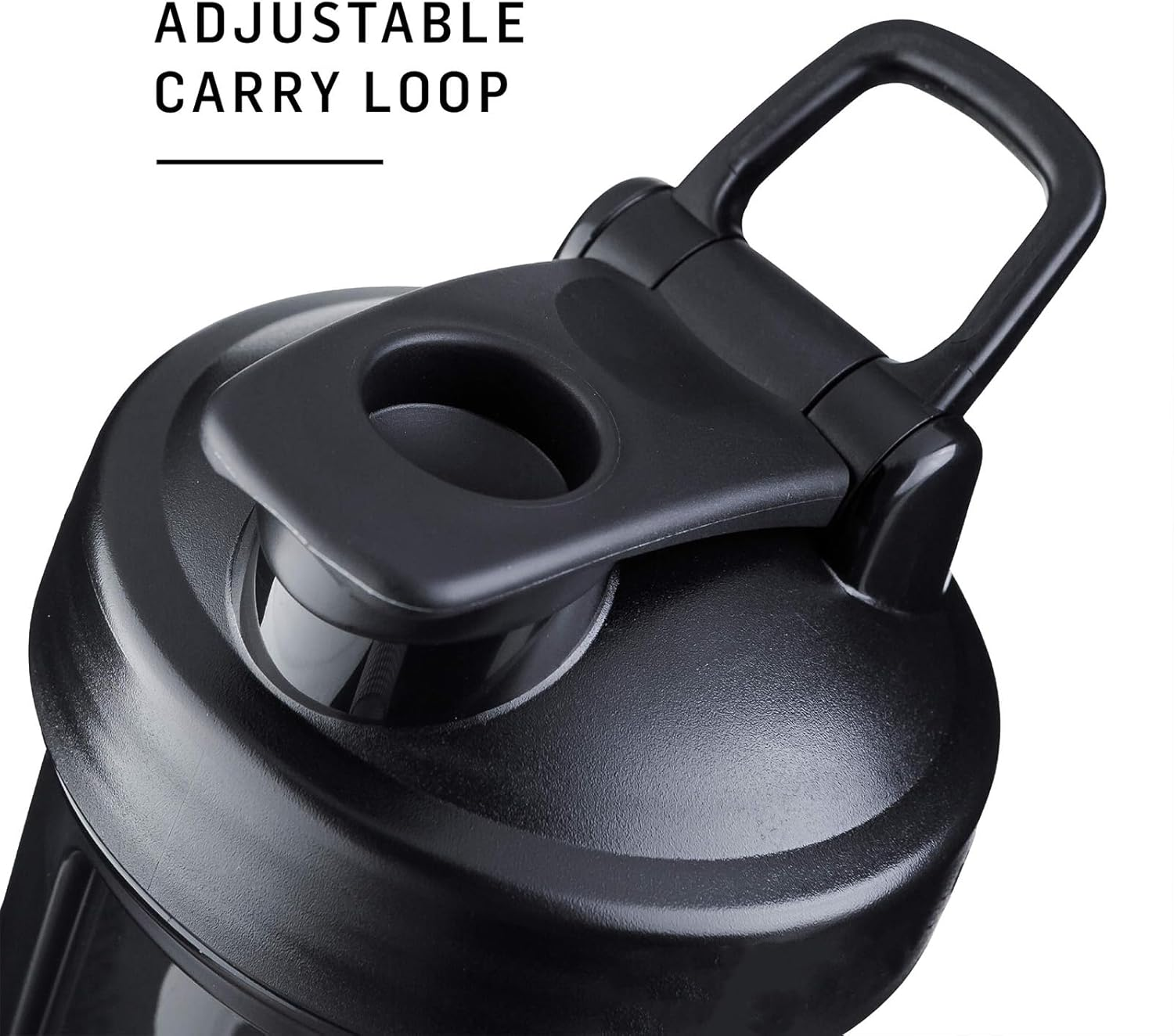 17Oz Protein Shaker Bottle Blender, Best Shaker Cup for Protein Mixes - Hidden Carrying Handle, Classic Loop Top & Wire Whisk Ball - Workout Sport Water Bottle for Indoor and Outdoor (Black) - Purple image number 3