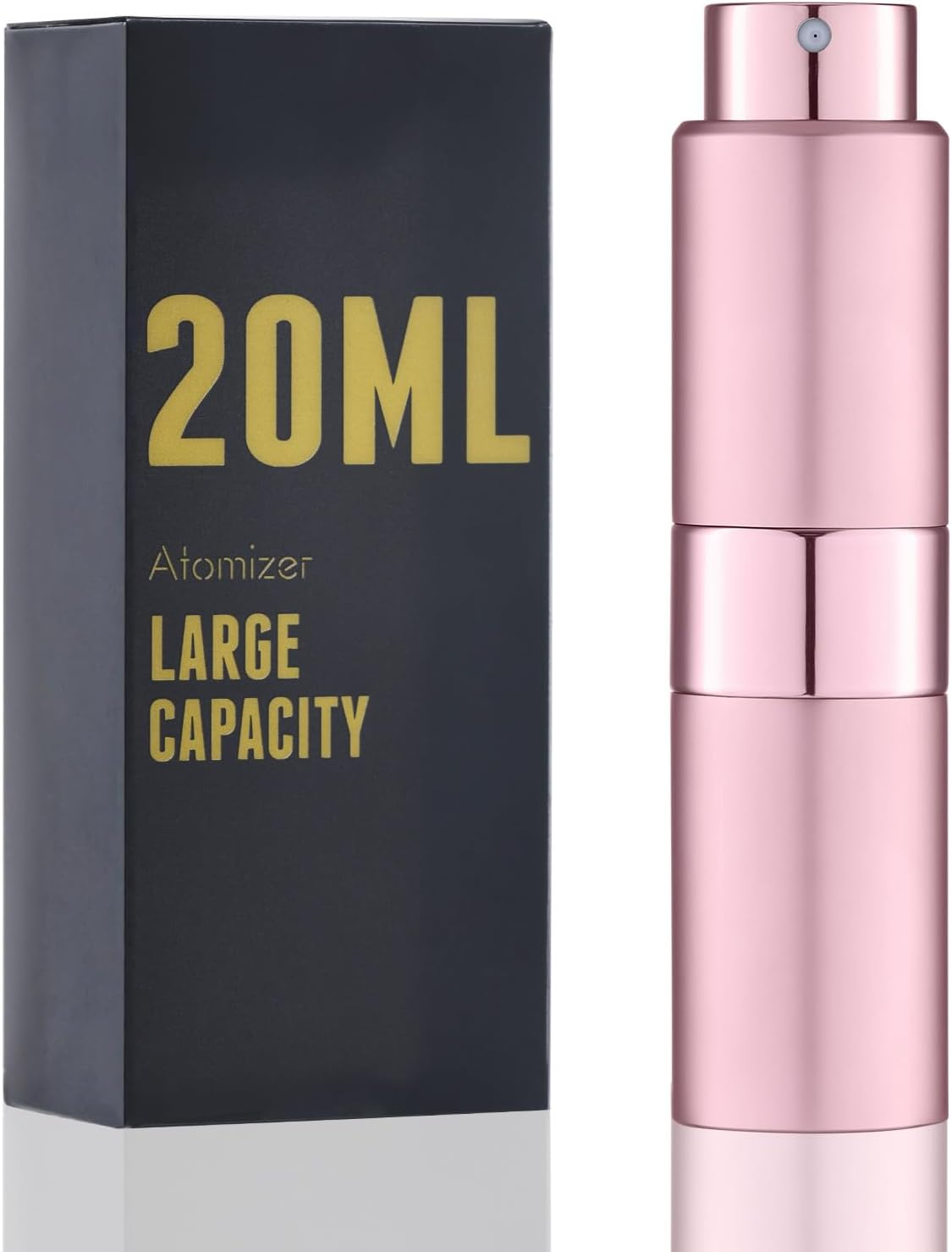 Owlyee Perfume Travel Refillable Atomizer Bottle: Cologne Spray Mini for Refill - Empty Fragrance Sprayer for Men - Large Size 20ML Pink - Blue image number 5