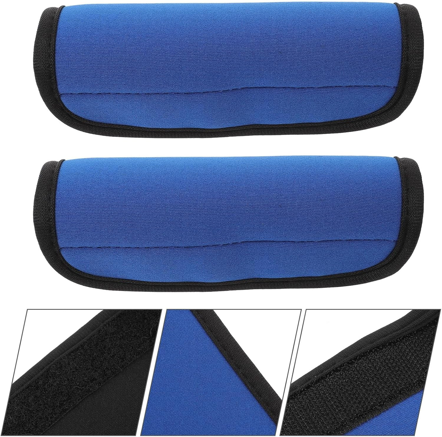 LRXIYODE 2Pcs Portable Luggage Handle Wraps Soft Hand Protector Covers for Suitcases Travel Accessories Easy Identification and Comfortable Grip for Carrying Bags image number 1