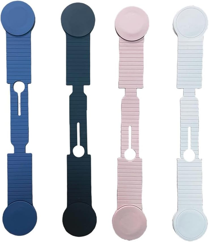 AIMALL Magnetic Hat Clip for Travel, Silicone Hat Holder for Luggage and Bags - Grey image number 3